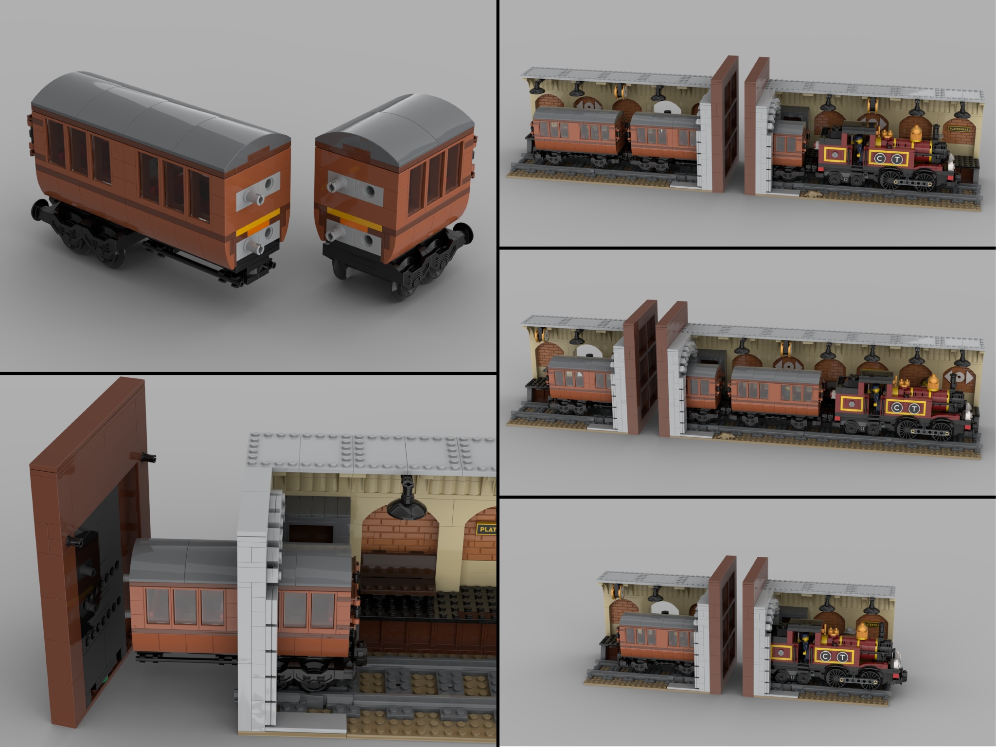 [Underground Railway Station] [BrickLink]