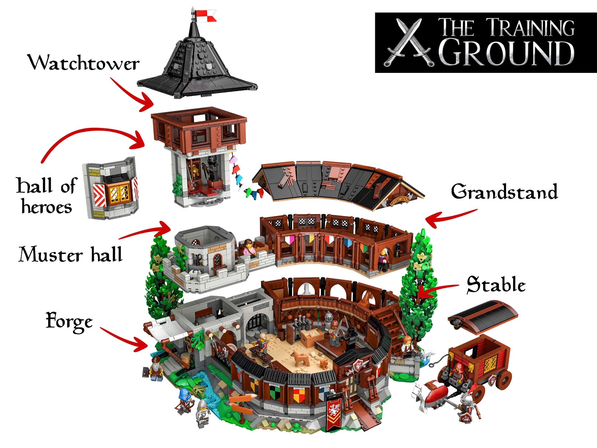 [The Training Ground] [BrickLink]