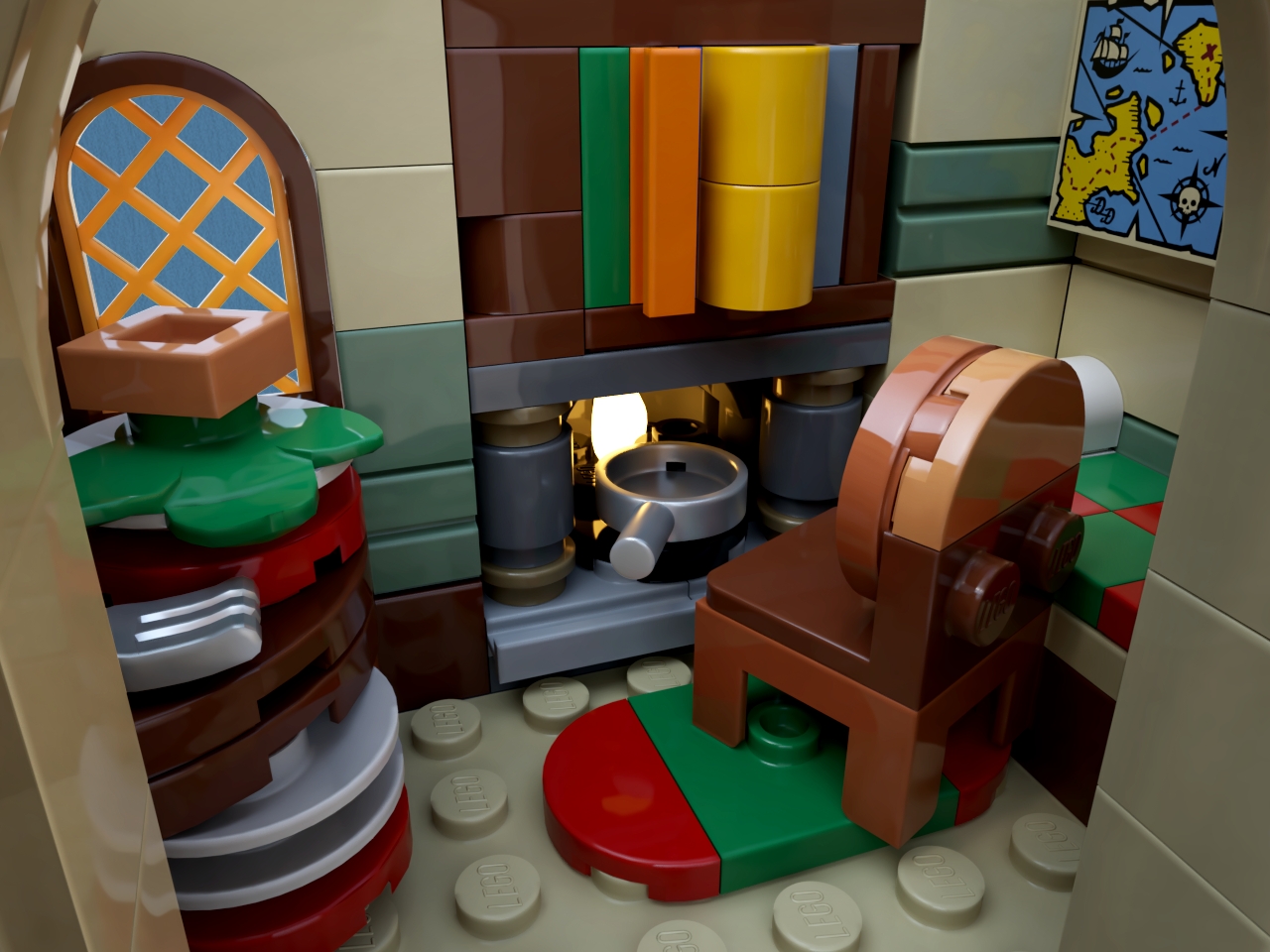 [Mountaintop Sanctuary & Hot Spring] [BrickLink]