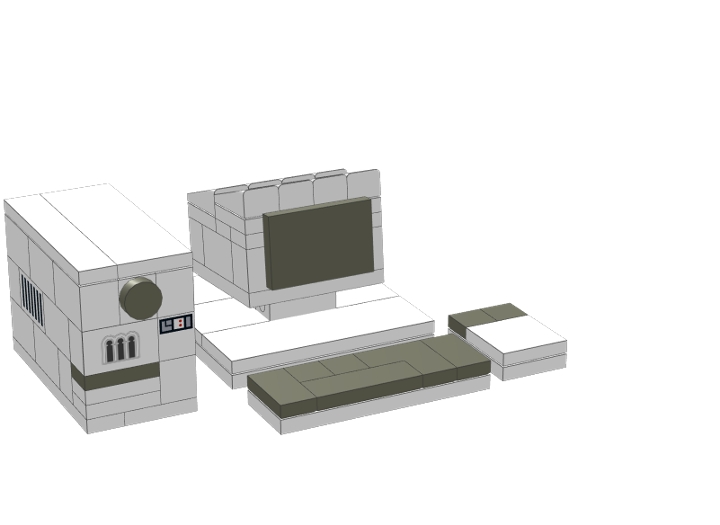 Old computer mod. 2 from BrickLink Studio [BrickLink]