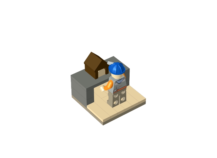 minifig build from BrickLink Studio [BrickLink]
