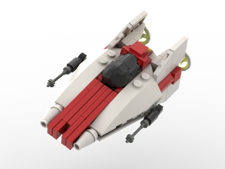Rebel A-Wing from BrickLink Studio [BrickLink]