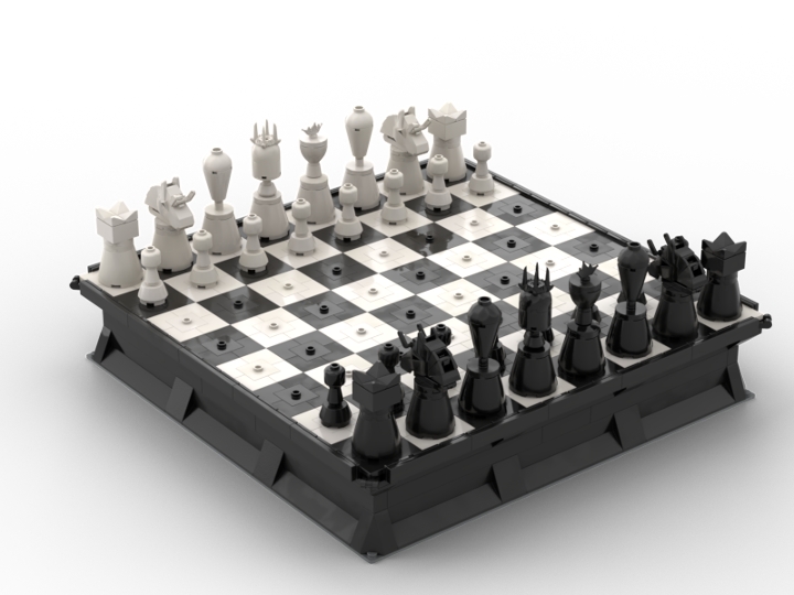 Chess Set from BrickLink Studio [BrickLink]