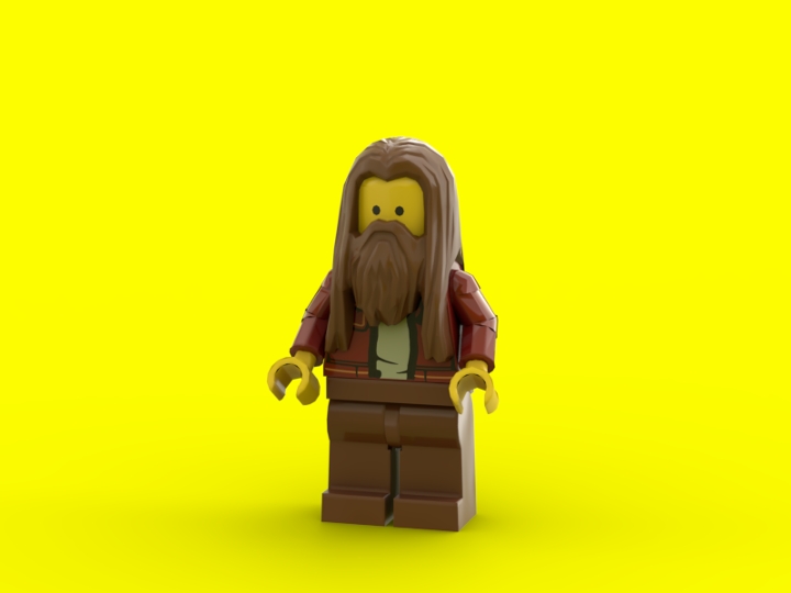 homeless guy (BUILT TOGETHER) from BrickLink Studio [BrickLink]
