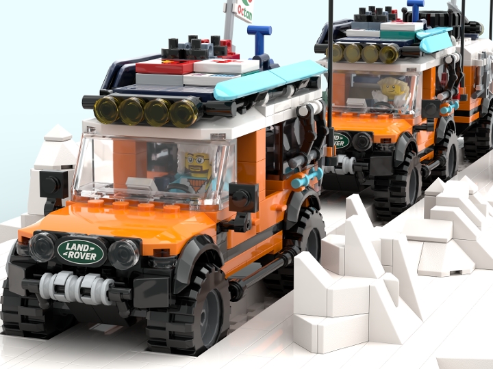 Arctic Rovers from BrickLink Studio [BrickLink]