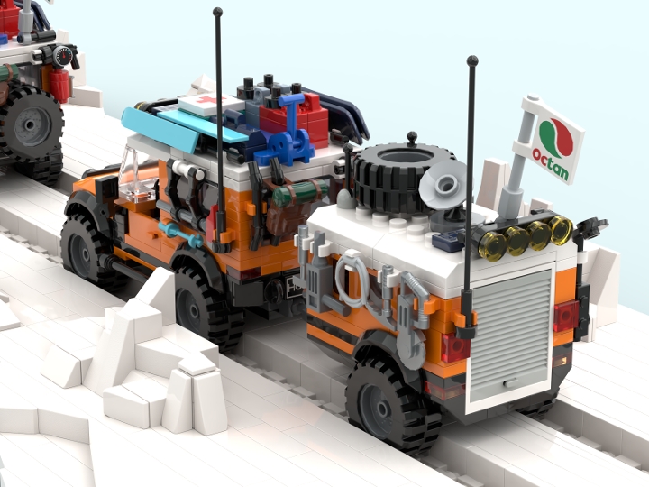 Arctic Rovers from BrickLink Studio [BrickLink]