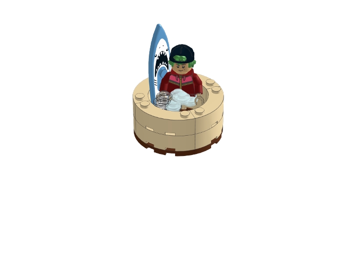 chillin after a hard day of work from BrickLink Studio [BrickLink]