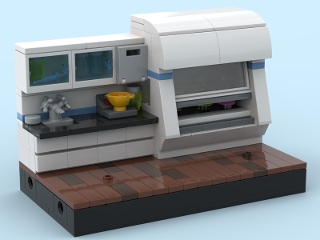 Poppy Playtime Dr. Sawyer Robot from BrickLink Studio [BrickLink]