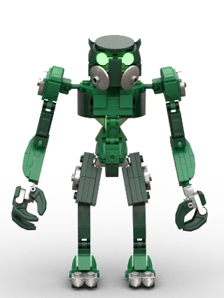 The Green Machine from BrickLink Studio [BrickLink]
