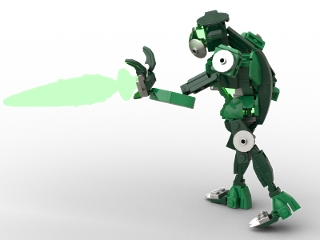 The Green Machine from BrickLink Studio [BrickLink]
