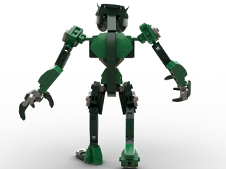 The Green Machine from BrickLink Studio [BrickLink]