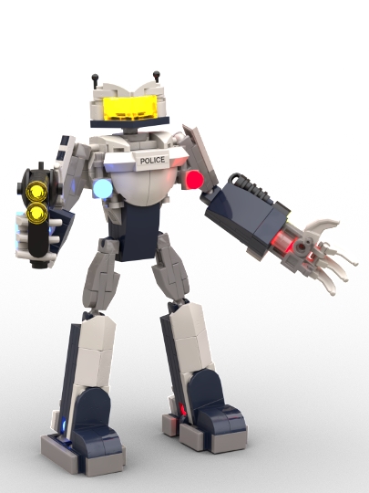 Police Bot from BrickLink Studio [BrickLink]
