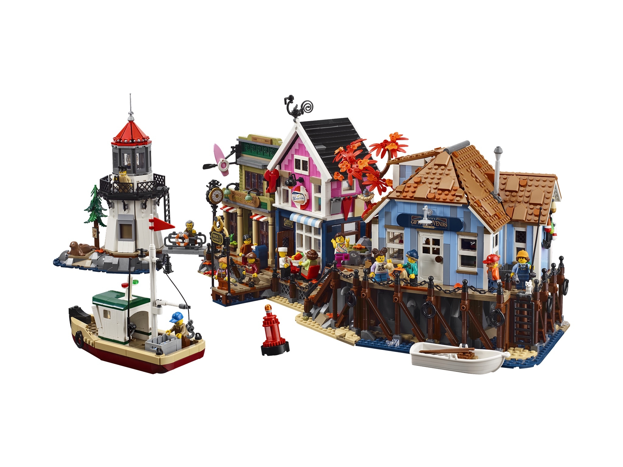 Bricklink Series 9 Fishermans Village
