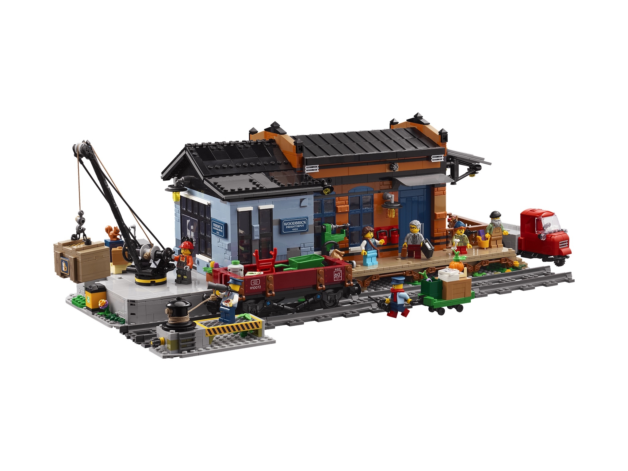 LEGO Woodbrick Freight Depot (BrickLink Designer Program Series 9) — upcoming toys release
