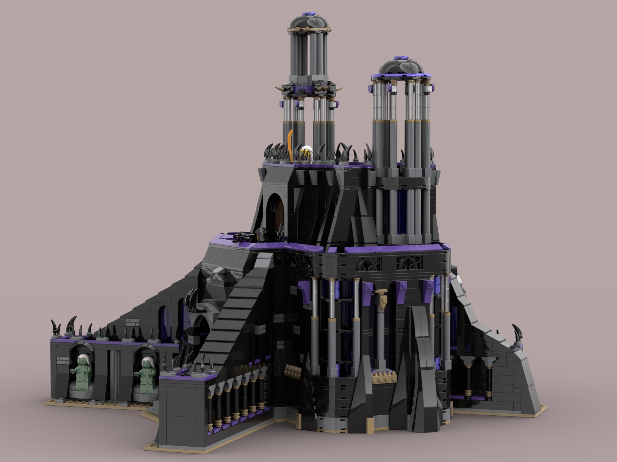 Dark Elves Fortress] [BrickLink]