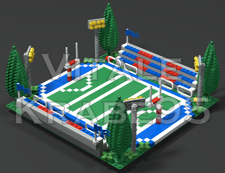 Stoel coupon Arctic Lego Football Stadion Moc from BrickLink Studio
