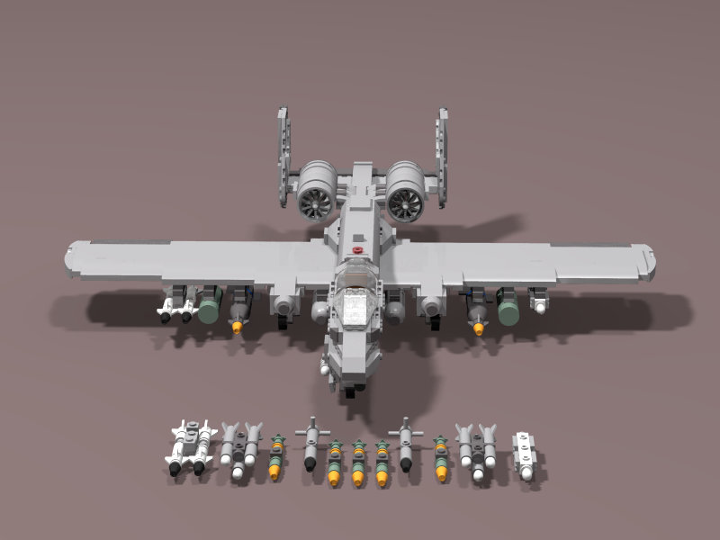 A-10 C from BrickLink Studio [BrickLink]