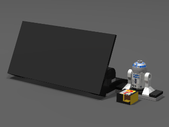 10225 UCS R2-D2 from BrickLink Studio