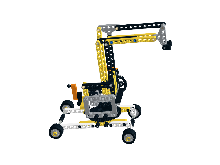 Robot Arm Geared from BrickLink Studio [BrickLink]