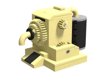 Fjernelse grim tragt Lego Bendy and the Ink Machine (The Ink Machine) from BrickLink Studio