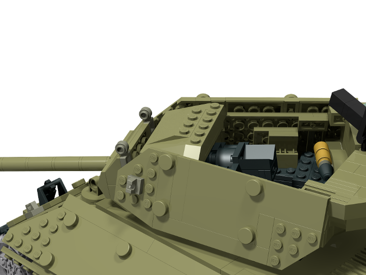 M10 Wolverine Allied Tank Destroyer - Premium Custom LEGO® Kit