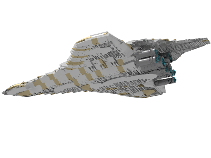 MC 80 Liberty from BrickLink Studio BrickLink