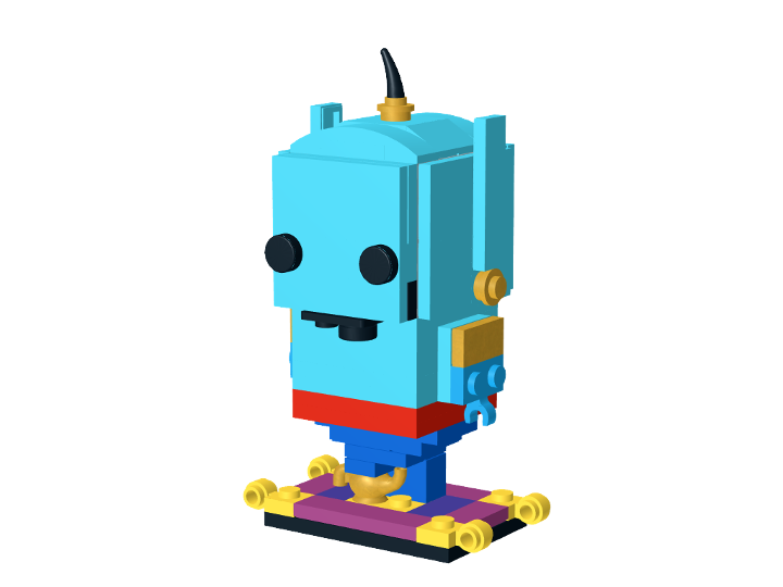 Genie Brickheadz from BrickLink Studio [BrickLink]