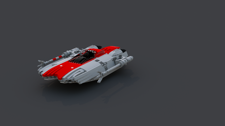 Heavy Interceptor mk2 from BrickLink Studio [BrickLink]
