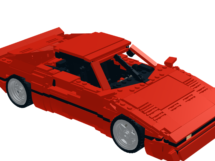 Ferrari 288 GTO mod 2 from BrickLink Studio [BrickLink]