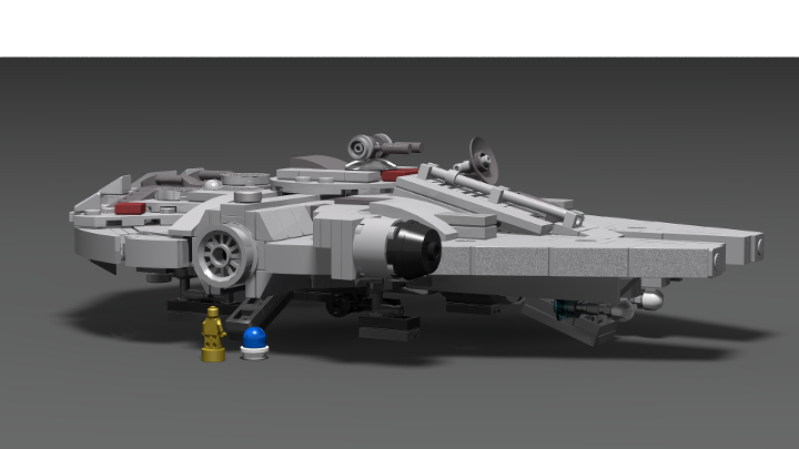 Millenium Falcon from BrickLink Studio [BrickLink]