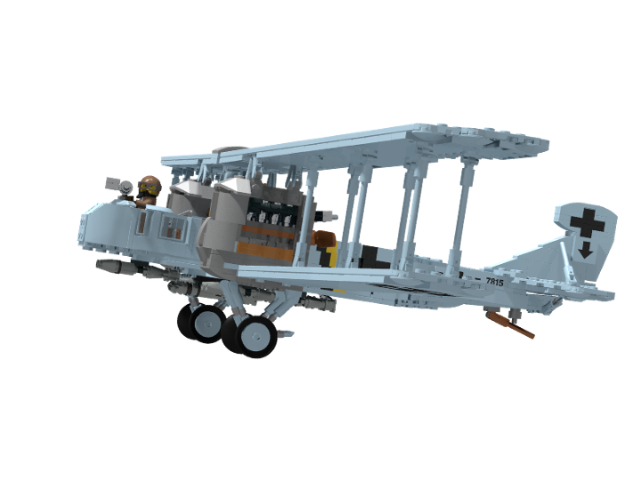 lego ww1 bomber