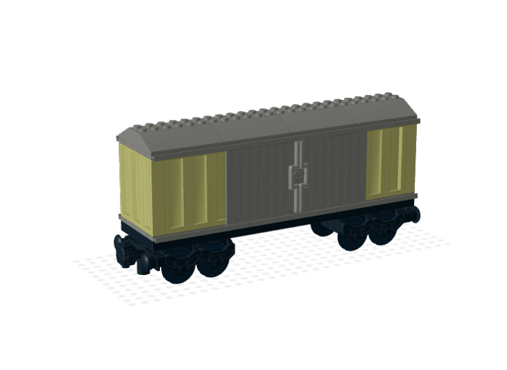 Boxcar from BrickLink Studio [BrickLink]