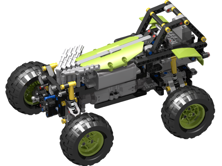 Off Road Vehicle RC RWD from BrickLink Studio [BrickLink]