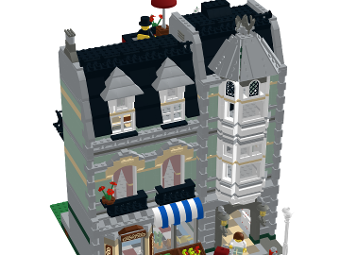 Lego green grocer online bricklink