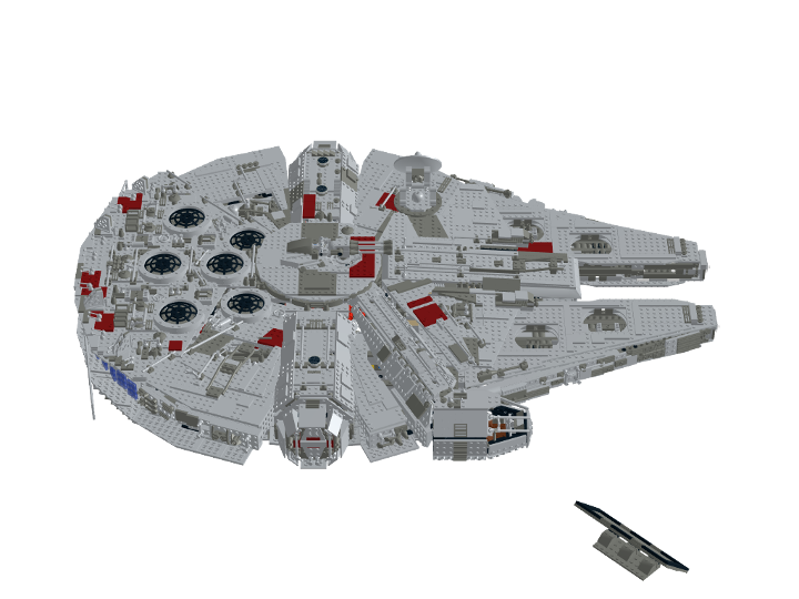 bricklink ucs millennium falcon