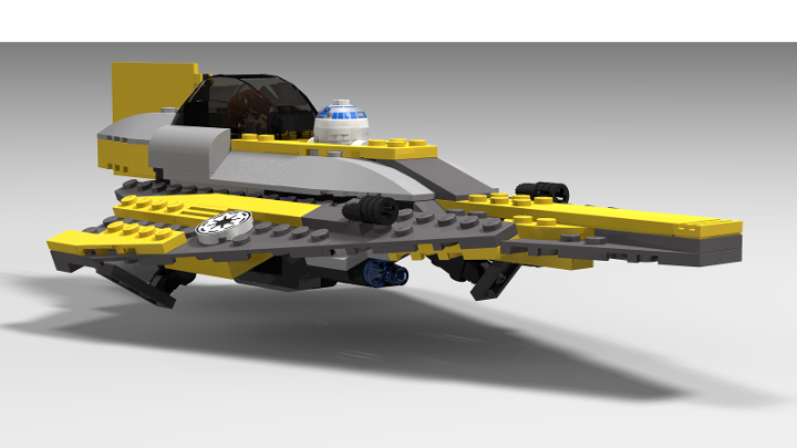 7669: Lego Anakin's Jedi BrickLink Studio