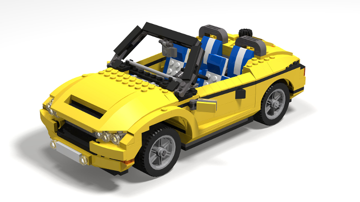 5767 - Cool Cruiser (A-Model) from BrickLink Studio [BrickLink]
