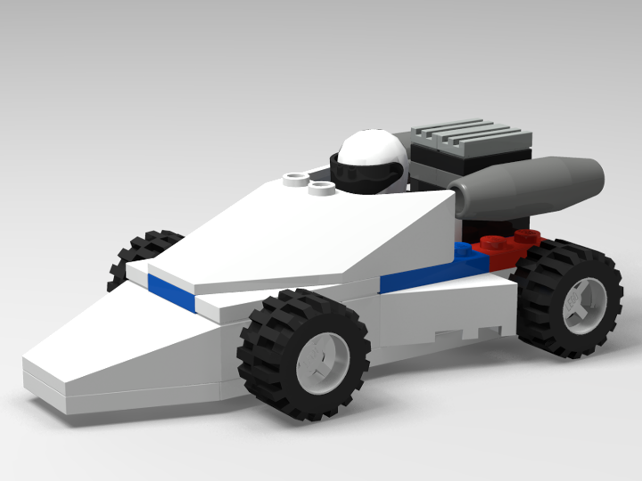 Rocket Racer Mk II from BrickLink Studio [BrickLink]