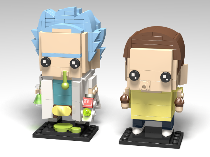 lego rick and morty house