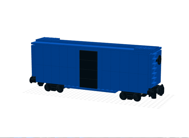Basic Boxcar from BrickLink Studio [BrickLink]