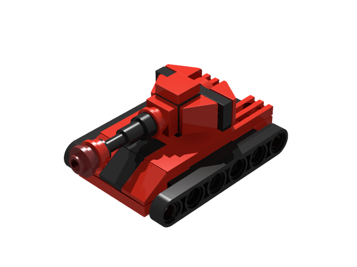 Medium Tank (Badguys) from BrickLink Studio