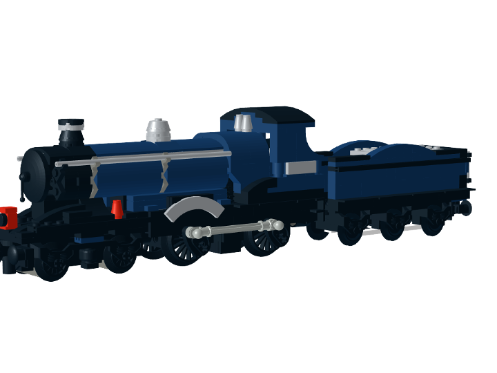 GWR Class 3700 Steam Engine from BrickLink Studio [BrickLink]