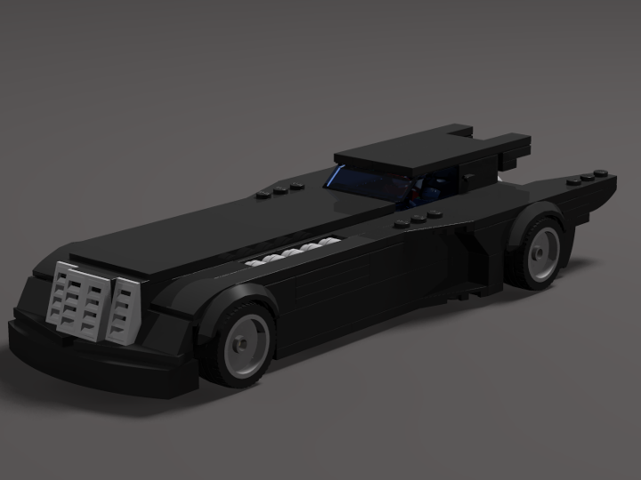 BTAS Batmobile V2 from BrickLink Studio BrickLink