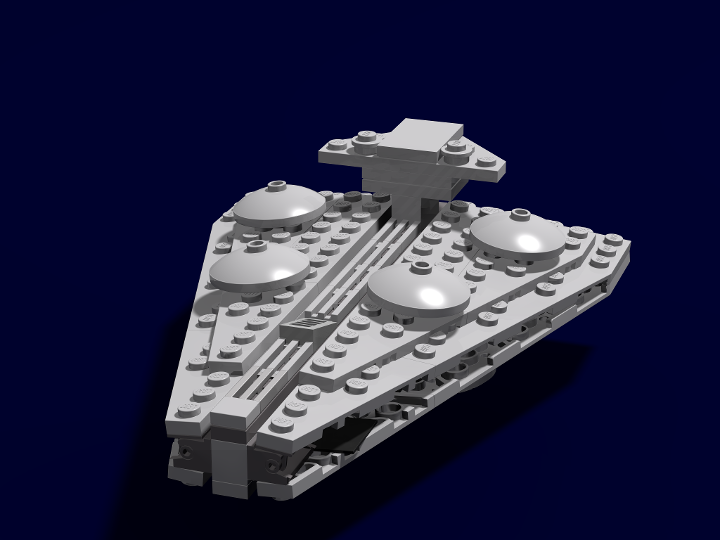 Imperial Interdictor Cruiser from BrickLink Studio [BrickLink]