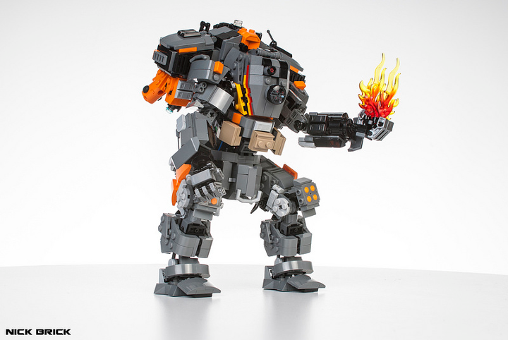 Northstar Prime // Titanfall 2 from BrickLink Studio