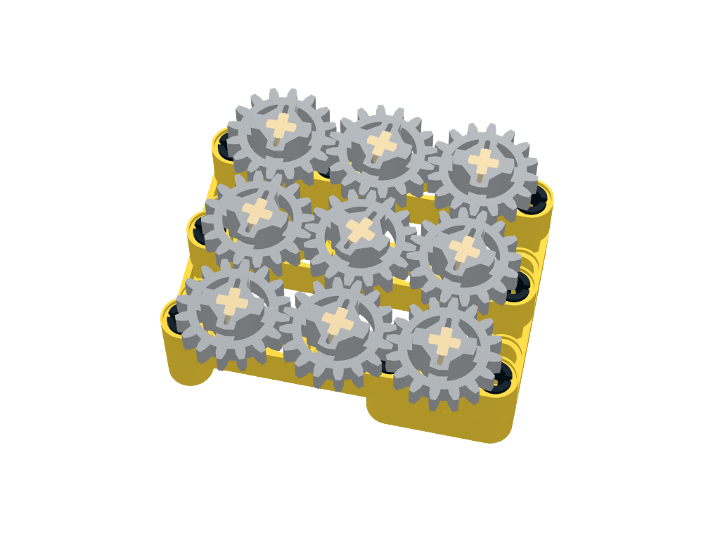 Gears Fidget Spinner from BrickLink Studio [BrickLink]