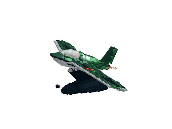 Me 163 Komet from BrickLink Studio [BrickLink]