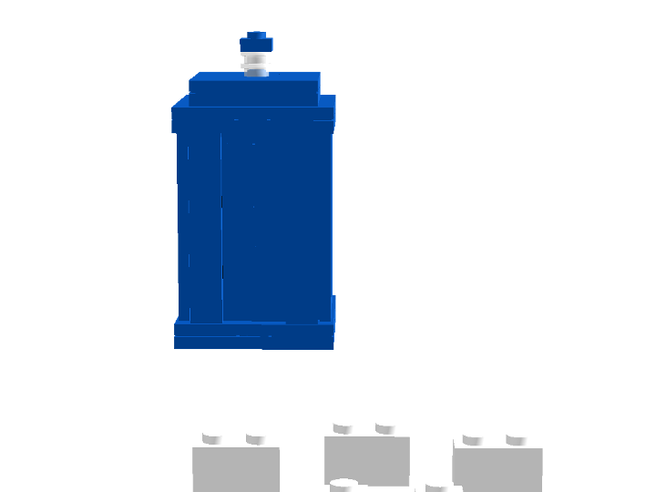 Tardis V5 From Bricklink Studio Bricklink