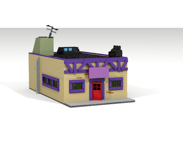 Moe's caffe from BrickLink Studio [BrickLink]