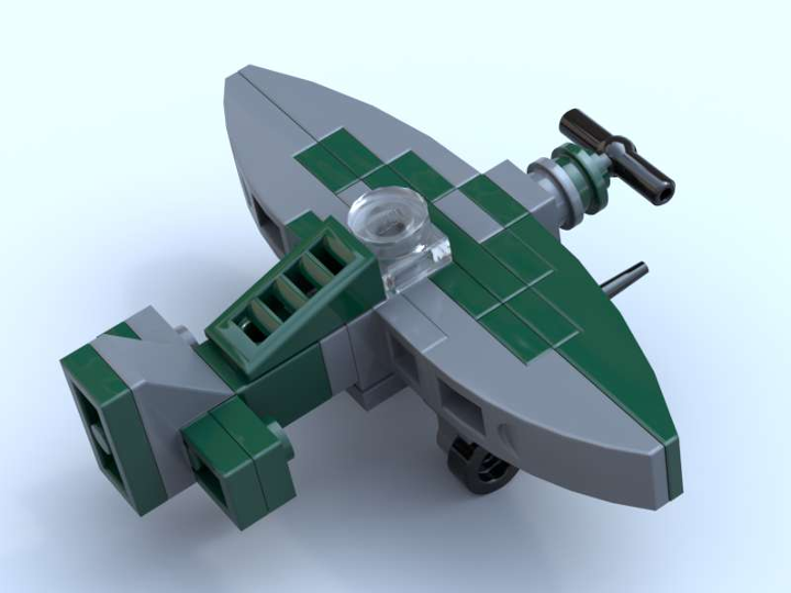 Mini discount lego spitfire